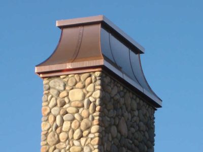 Custom Copper Chimney Shrouds